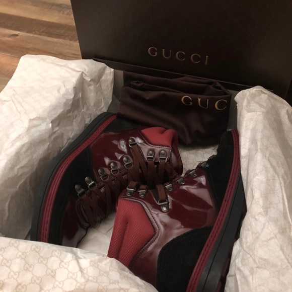 Authentic Gucci Hi-Top Sneakers - Picture 8 of 8